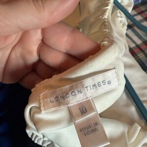 London Times color block dress size 10